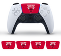 Chicago basketball inspired PS5 DualSense controller touchpad skin decal set