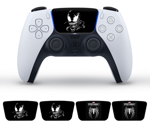 Fortnite inspired PS5 DualSense controller touchpad skin set with 4 decals
