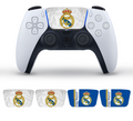 Madrid football inspired PS5 DualSense controller touchpad skin decal set