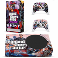 Xbox Series S open world city style skin with matching controller